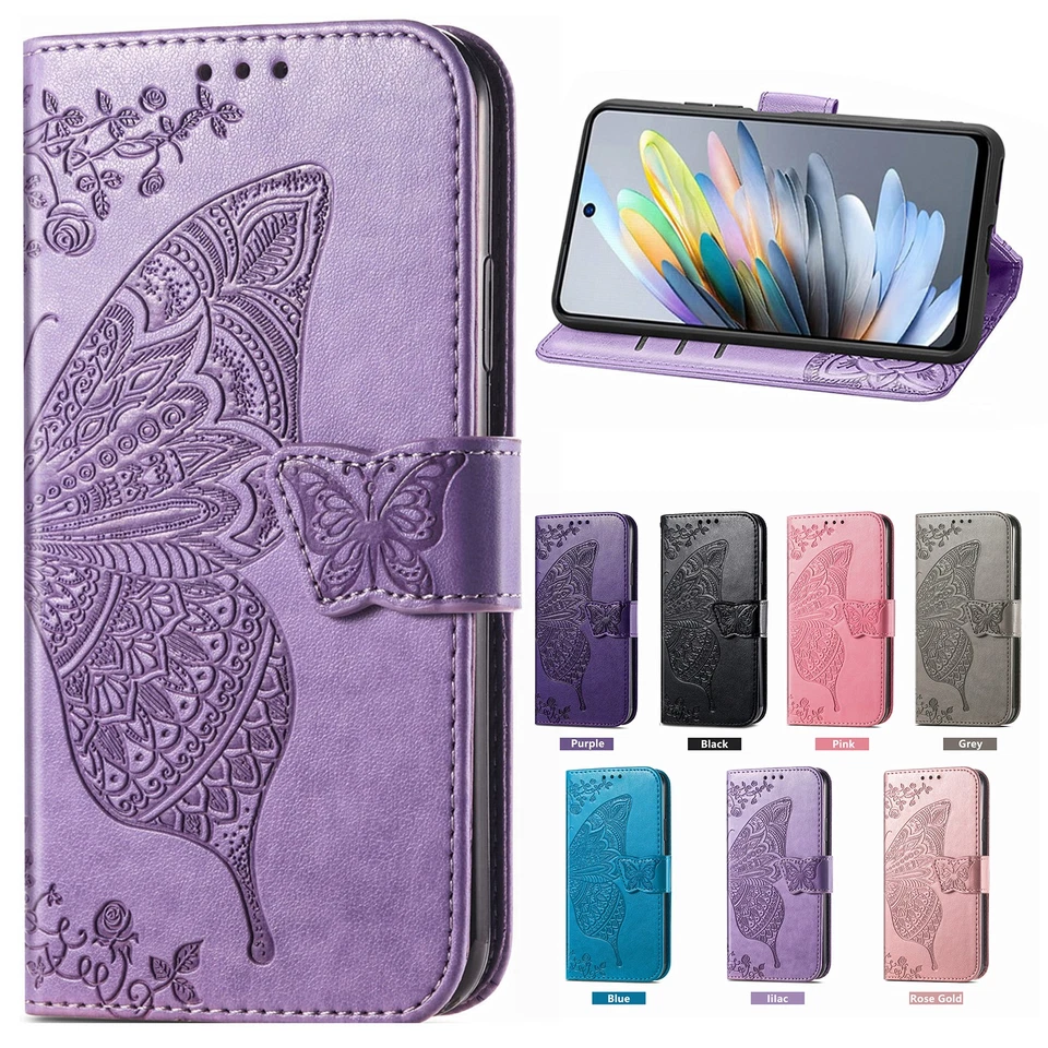 For Moto G Stylus 5G/Power/Play/Edge Magnetic Wallet Leather Flip Stand Case - Image 1 of 4