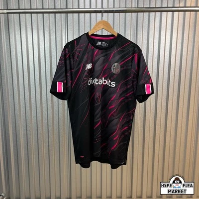 New Balance AS Roma 22/23 3rd Holographic Soccer Jersey MT231246 Size 2XL - Image 1 of 2