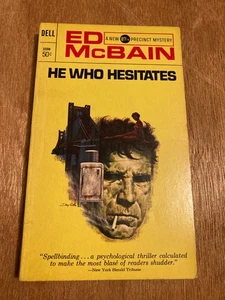 Ed McBain He Who Hesitates # 3598 Dell Books 1st Mass Market 87th Precinct VG - Bild 1 von 5