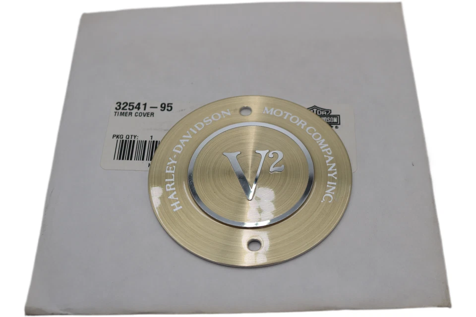 32541-95 NUEVO OEM HARLEY-DAVIDSON V2 EVO GOLD TEMPORIZADOR PUNTOS CUBIERTA 32541-95 Foto 1 de 4