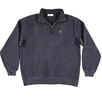 Cherokee Town & Country Club Pullover Mens Large Quarter Zip Sweater Golf - Image 1 of 4