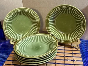 Gibson Designs REGENT PARK-GRÜN Suppe Müslischalen 7er Set - Bild 1 von 6