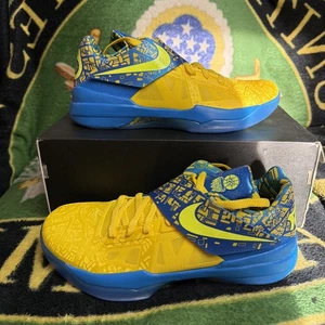 Nike Zoom KD 4 Zapatos Foto Azul Limón Twist FZ5916-400 Para hombres Tallas NUEVO talla 10 - Imagen 1 de 8