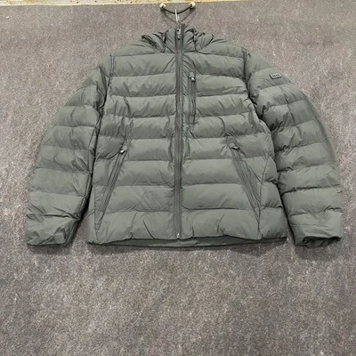 MICHAEL KORS Sustainable Insulated Puffer Jacket Men's Size S Black - Image 1 of 4