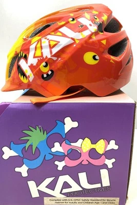 Nuevo Casco Kali Chakra Niños Monstruos Gris Niños XS 44-50cm Foto 1 de 4