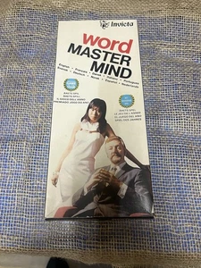 Vintage Word Mastermind Board Game by Invicta 1975 - Picture 1 of 3