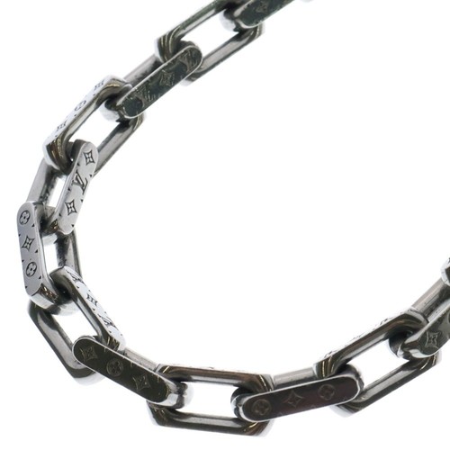 LOUIS VUITTON（LV） Collana catena monogramma Louis Vuitton argento M00307