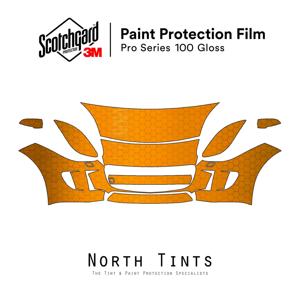 Sujetador transparente película de protección de pintura precortada Jaguar F Type 2014-2017 serie 3M PRO PPF Foto 1 de 4