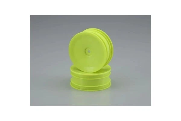 Kyosho Ultima 2.2" 2WD Front Wheels (Yellow) (2) KYOW5029YB