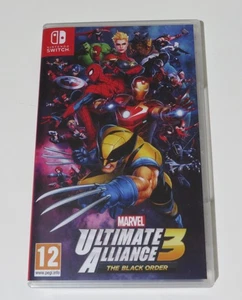 Estuche de repuesto (SIN JUEGO) Marvel Ultimate Alliance 3 The Black Order EU Switch - Imagen 1 de 3