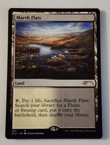 Marsh Flats - Secret Lair Series (SLU) - Magic the Gathering Card Single - Picture 1 of 2