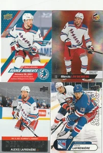 Alex Lafreniere, Hockey Rookie Cards, Lot of 4 Cards,ny Rangers - Bild 1 von 2