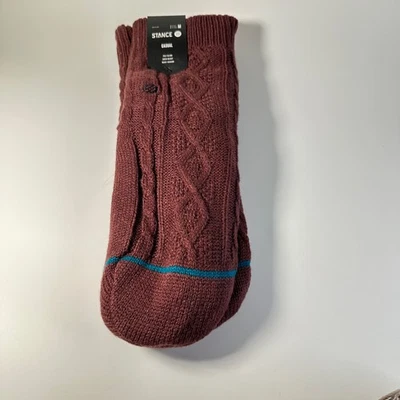 Stance Casual Heavy Cushion Crew Height Socks 'Roaster' Purple Size Medium - Image 1 of 4