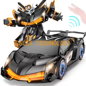 RACEA Transfiguration Car Remote Control Car Robot Boy Children's Toy Car Gift - Picture 1 of 49