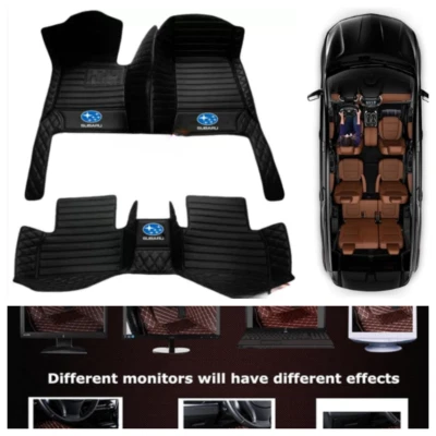 Alfombrillas aptas para coche Subaru alfombrillas personalizadas para todos los revestimientos de carga alfombrillas impermeables Foto 1 de 4