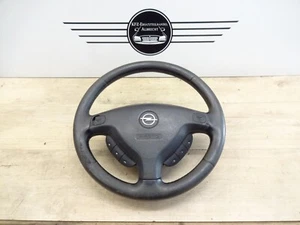 Opel Zafira A Leder Lenkrad 3-Speichen komplett Multifunktion 13127925 - Bild 1 von 9