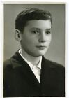 Chłopięcy kombinezon krawat portret zsrr vintage zdjęcie
