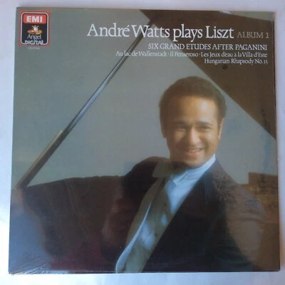 Andre Watts Plays Liszt Album 1. Six Grand Etudes after Paganini DS-37354-Sealed - Image 1 of 3