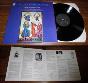 Julien Skowron – L'Art De La Vièle À Archet LP Arion 77' Medieval Folk - Imagen 1 de 1
