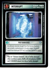 STAR TREK CCG DS9 TARJETA RARA PROTOUNIVERSO LP - Imagen 1 de 1