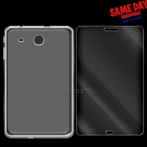 Wear-Resisting Screen Protector + TPU Case for Samsung Galaxy Tab E 8.0 SM-T377A - Picture 1 of 1