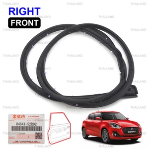 For Suzuki Swift MK8 5Dr 2018 - 23 Front Right Door Rubber Seal Weatherstrip - Picture 1 of 10