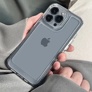 Clear Shockproof Armour Bumper Case iPhone 15 Pro Max 14 13 Pro Max 12 11 7 8 SE - Picture 1 of 14