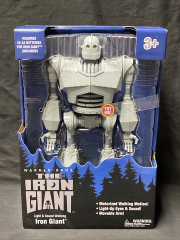2010 The Iron Giant 14" LIGHT & SOUND WALKING Action Figure - Walmart Exclusive! Cover
