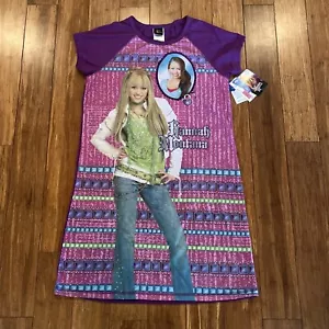 Camisón Vintage Disney Hannah Montana Miley Cyrus Niñas XL Nuevo Con Etiquetas - Imagen 1 de 10