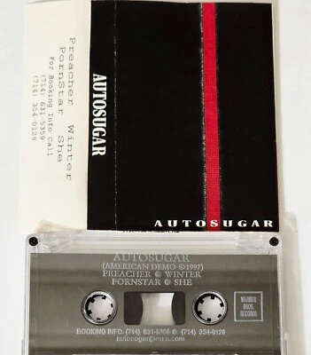 AUTOSUGAR 1997 DEMO TAPE CASSETTE ALTERNATIVE ROCK PRIVATE INDIE EP STP STYLE lp - Image 1 of 4