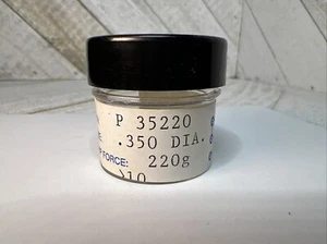 Vintage Snaptron P35220, Größe 0,350 taktile Metallkuppeln Mustergröße (Stck. 16) - Bild 1 von 4