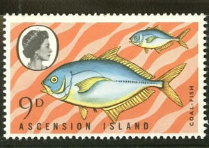 Ascension 1970 Scott # 131 Mint Never Hinged Set - WMK Sideways - Picture 1 of 1