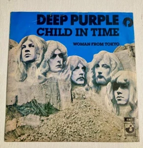 Europe 1981 DEEP PURPLE Child In Time Woman From Tokyo 7" Single Vinyl Hard Rock - Picture 1 of 3