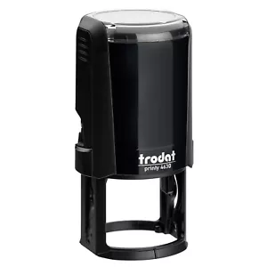 Timbro autoinchiostro personalizzato Trodat 4630 tondo testo/logo - R30 - diametro 1-3/16" - Foto 1 di 1