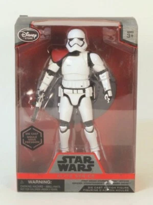 Star Wars Elite Series First Order Stormtrooper Officer Disney  Hasbro Die Cast - Image 1 of 2