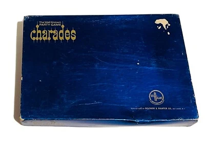 Vintage 1968 Party Game Charades By Selchow & Righter - Complete - Image 1 of 4