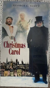 A Christmas Carol (VHS, 2001) George C. Scott Brand New Sealed Christmas - Picture 1 of 4