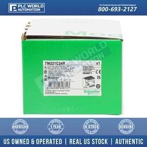 Schneider Electric TM221C24R Modicon M221 Controller, Uscite relè, Nuovissimo - Foto 1 di 4
