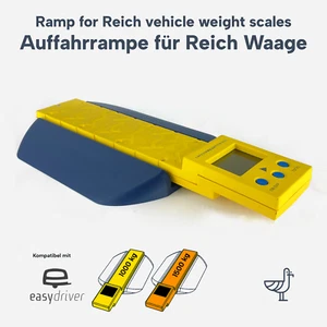 Auffahrrampe / Auffahrhilfe für Reich CMC Wohnwagen Waage / Wohnmobil Waagen - Bild 1 von 7