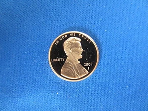 2007-S Lincoln Cent Deep Cameo Mirror Proof RED Upper Grading Ranges - - Picture 1 of 3