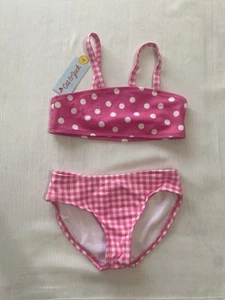 Cat & Jack - Girls Pink Swimsuit Set - Size M (8) - Picture 1 of 8