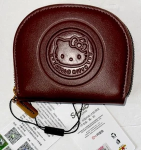 Sanrio Hello Kitty Faux Leather Mini Wallet New - Picture 1 of 11