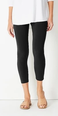 J Jill Women’s Pima Cotton Stretch Capri Leggings/Loungewear Black 2XL NWT - Image 1 of 4