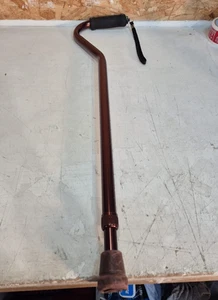 Swan Neck Height Adjustable Walking Stick with Ergonomic Foam Handle - Picture 1 of 8