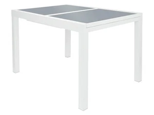 LIVARNO home Alu-Gartentisch »Houston«, ausziehbar, weiß/hellgrau - B-Ware - Bild 1 von 6