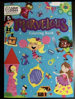Marvelous Jumbo Coloring Book by Save Trees - Image 1 of 2