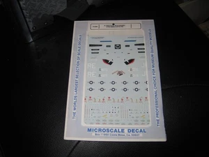 F-105D/F/F's Wild Weasel 17th WWS & 44th TFS by Microscale Decals in 1 /72 scale - Picture 1 of 1