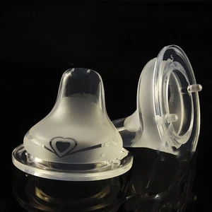 Baby Soft Safety Liquid Silicone Pacifier duckbill For Wide Mouth Milk BottlBR1 - Picture 1 of 5