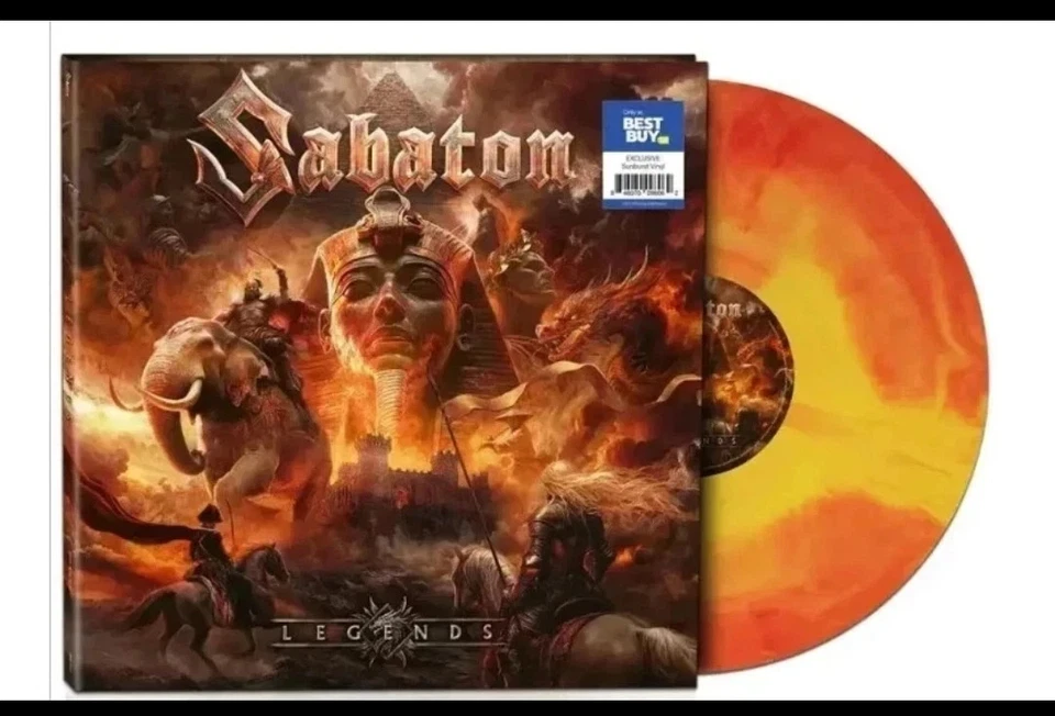 Sabaton Legends  SUNBURST  180gm  Vinyl)  Best Buy Exclusive IN HAND Foto 1 de 1
