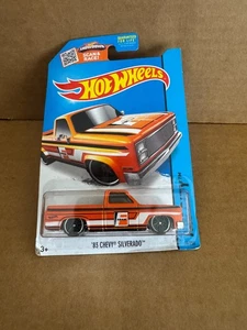 Hot Wheels '83 Chevy Silverado HW City #16/250 Orange D57 - Picture 1 of 1